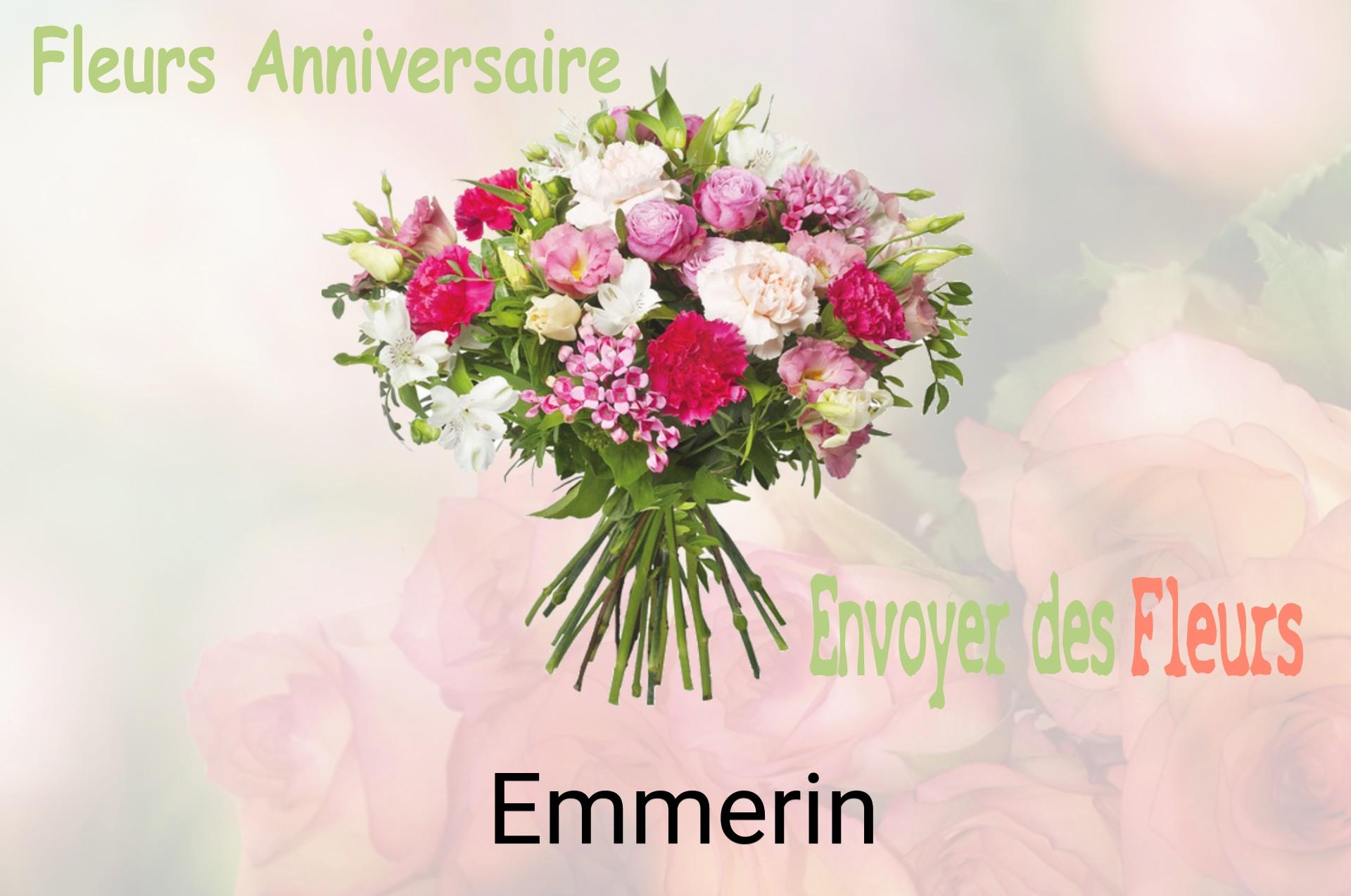 Bouquet de fleurs d’anniversaire livré à Emmerin